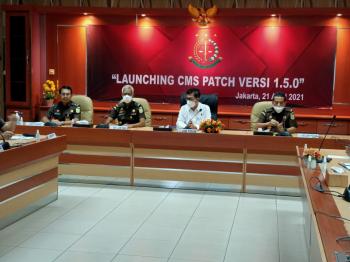 Jaksa Agung  Muda Tindak Pidana Umum Luncurkan Case Management System (CMS) Patch Versi 1.5.0 